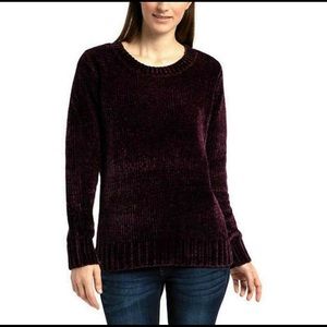 NWT**ORVIS Women Chenille Crew Neck Long Sleeve Pullover Sweater Size Large